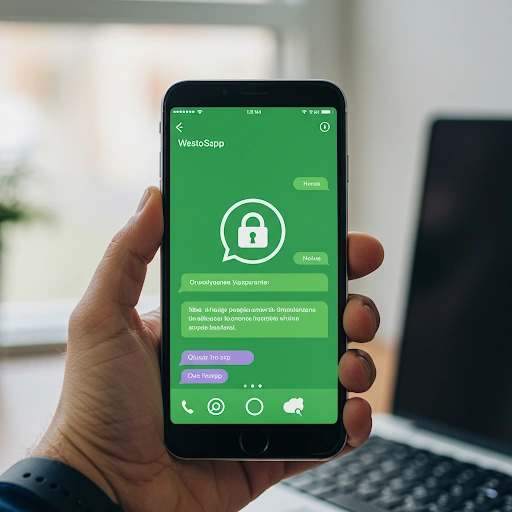 Команда бизнеса использует WhatsApp
